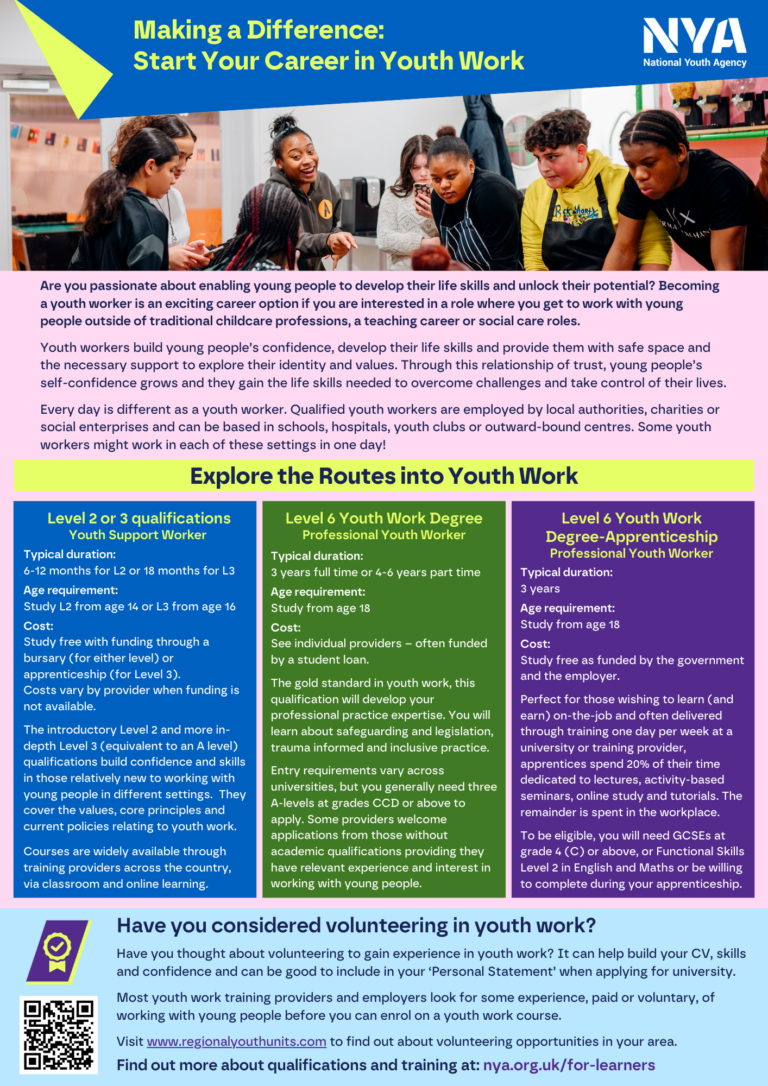 For learners - National Youth Agency