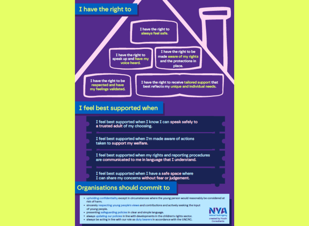 Youth Consultants Safeguarding Standards Pull Out